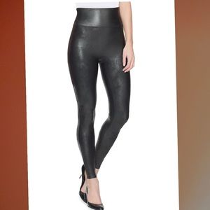 Faux leather Spanx leggings Medium